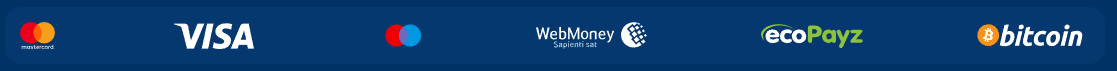 Способы оплаты